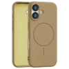Velvet Touch MagSafe maska za iPhone 16 - Zlatna