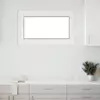 Prozor za podrum RISOR 100 x 60 cm PVC i staklo Bijela