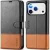 Infostyle Preklopna torbica TUCCH za iPhone 17 Pro - črno-rjava