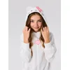 Sinsay - Hoodie sa ukrasnom kapuljačom Hello Kitty - krem