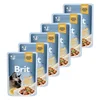 Vrečka BRIT Premium Cat Delicate Fillets in Gravy with Tuna 6x85 g