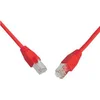 SOLARIX povezovalni kabel CAT6 SFTP PVC 1m rdeč