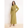 Trendyol Modest Ženska haljina Tctss26Eb00070, Kaki