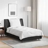 vidaXL Odeja z blazino Bela 135 x 220 cm Mikrofibra