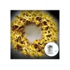 Aigostar - LED spoljašnji božićni venac 3D 72xLED/3xAA O 50 cm IP44 topla bela