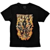 Kiss End Of The Road Tour Orange (Back Print) Black L Majica