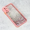 TERACELL Maska Frame Glitter za Xiaomi Redmi Note 10 5G roze