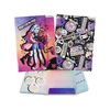STARPAK Monster High Pisana mapa z elastičnim trakom, šolska mapa A4 za otroke, urnik