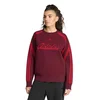 ADIDAS SPORTSWEAR Športen pulover kostanj rjava/rdeča