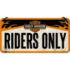 NOSTALGIC ART Viseći znak Harley-Davidson - Riders Only