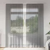 Voile zavjese s petljama 2 kom tamnosive 140x245 cm