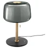 EVEDAL Stona lampa, mermer/siva
