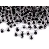 Rokail 6/0 - 4 mm, svetle barve - črna (450 g)