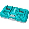 Total Polnilnik TFCLI2082 for 2 batteries, 20V Li-ion, industrial