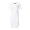 Versace Jeans Couture Obleka zlata/bela