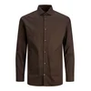 JACK & JONES Srajca JPRBLAparker temno rjava
