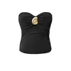 Trendyol Milla Ženska bluza Tprss25Bz00032, Crna