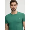 Bombažna kratka majica Polo Ralph Lauren moška, rdeča barva, 710671438