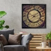 Wallity Dekorativni zidni sat STMDF1728873, 45x45 cm