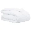 Vidaxl Zimska posteljnina Bela 240 x 222 x 5 cm Poliester
