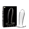 Ibiza Nebula Model 5 Anal Plug Borosilicate Glass 12.5x3.5cm Clear
