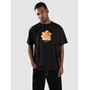 Monet Skateboards Breakfest Boxy moška majica limo black