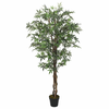 Vidaxl Umetni javor 672 listov 180 cm zelen