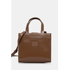 Torbica Tommy Jeans rjava barva, AW0AW17870