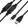 shumee Kabel MicroConnect USB 3.0 A na USB-C 10 m 5 Gb