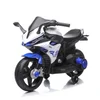 Dečiji motor na akumulator 154 plavo beli