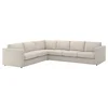 VIMLE Ugaona sofa, 5-sed, Gunnared bež