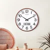 Compas Zidni sat 3588A, 35 cm, Braon