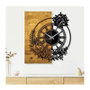 WALLXPERT Zidni sat Wooden Clock 14