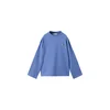 MANGO KIDS Majica ATEXT mornarska/kraljevo modra/bela