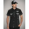 Moška srajca HYRAW - MC - BLACK - 262CH01