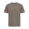 Volcom Majica SOLID STONE barva blata