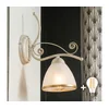 Brilagi - LED zidna lampa ANTICO 1xE27/60W/230V 3000K bela patina