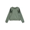 Vero Moda Tall Majica zelena / črna
