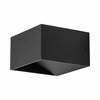 Braytron LED zidna svetiljka BRY-AVVA-WL02-8W-KVADRATNA-CRNA-3000K