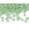 Rocailles 5/0 - 4,5 mm biser, neprozoren - meta (50 g)