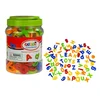 slomart LEAN TOYS Magnetne črke in številke v kozarcu - abeceda, 78 el.
