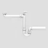 32 103 00 S000: Varčevalec prostora SANIT G1 1/2 fi: 50 s cevnim sifonom in ravnim odtokom