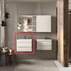Ormarić NAOMI OUN 70 WH (white) 546610