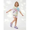 Sinsay - Pamučne kratke pantalone sa printom Minnie and Daisy - šareno