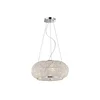 Ideal Lux - Kristalni luster PASHA 10xE14/40W/230V, prečnik 55 cm, hrom