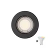 Philips - LED RGBW prigušiva ugradna svetiljka PERIDOT 1xGU10/6W/230V crna + daljinski upravljač