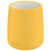 ČAŠA ZA OLOVKE KERAMIČKA OKRUGLA FI-8,5XH10,8CM COSY LEITZ 53290019 ŽUTA