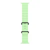 49mm Neon Green Ocean Band - Black Titanium Finish