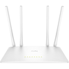 CUDY WiFi ruter WR1200 AC1200 Dual Band 2.4+5Ghz MESH 1W/4LAN 10/100Mbps, 4x5dBi, GUEST/WPS/DDNS