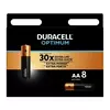 Baterija Duracell Optimum AA (pak 8 kom), nepunjiva
